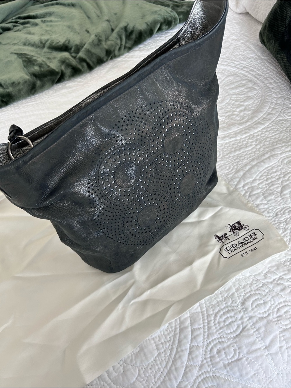 Genuine Coach Audrey Leather bag (with dust bag )